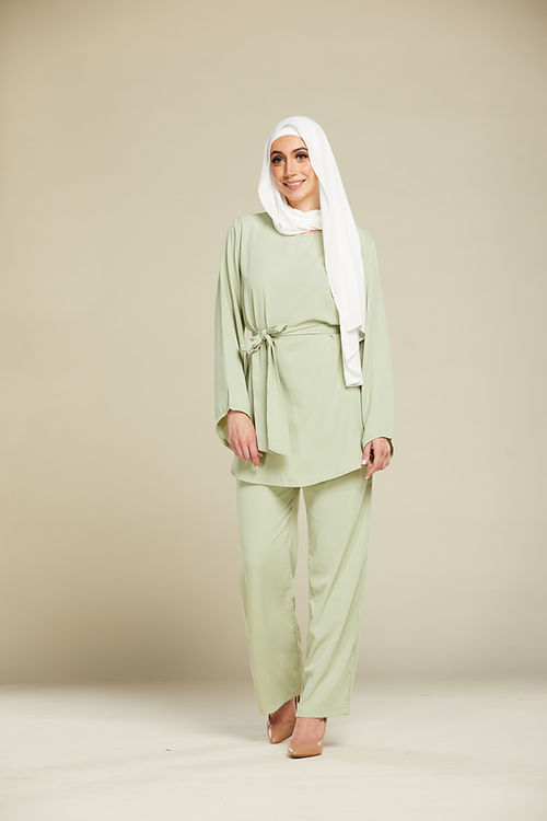Essence Pants Set - Mint