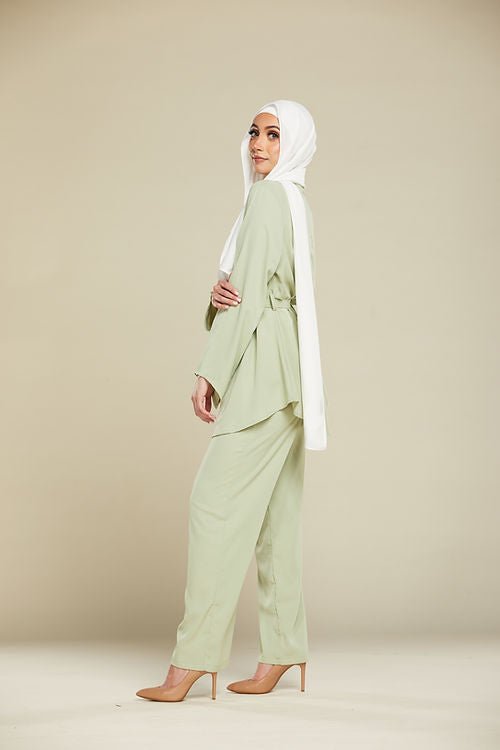 Essence Pants Set - Mint