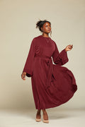 Yasmeena Abaya - Maroon