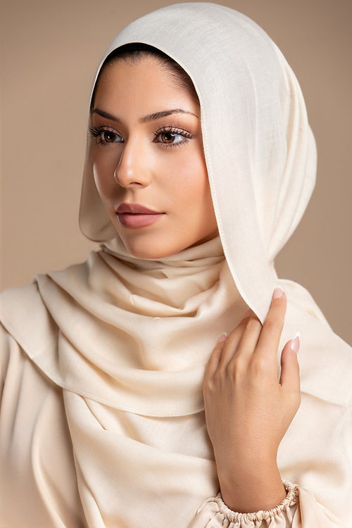 Air Essentials Modal Hijab - Cream