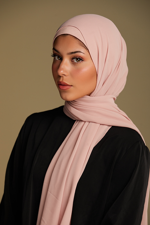 Cloud Chiffon Hijab - Peony
