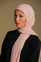 Cloud Chiffon Hijab - Peony