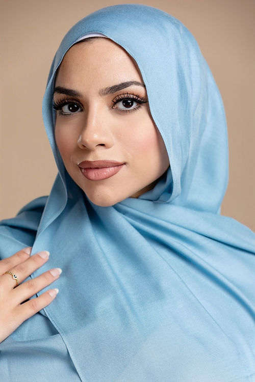 Air Essentials Modal Hijab - Sky