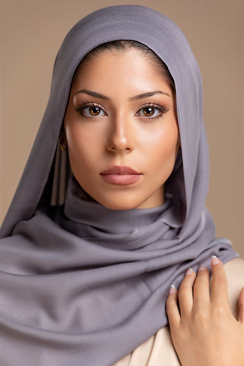 Air Essentials Modal Hijab - Pewter