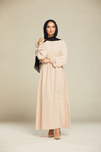 Marwa Abaya - Cream