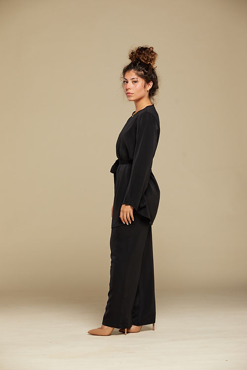 Essence Pants Set -Black