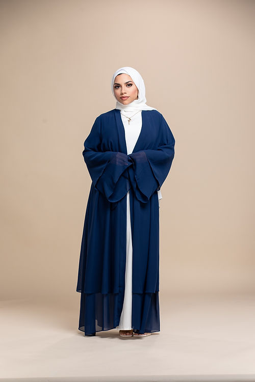 Layali Abaya - Navy