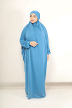 Madinah Prayer Dress - Blue Haze