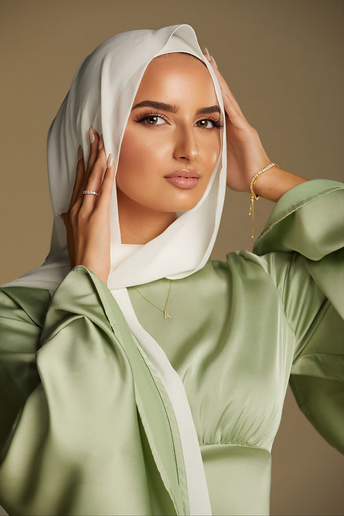 Cloud Chiffon Hijab - Frost