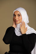 Satin Luxe Hijab - Frost