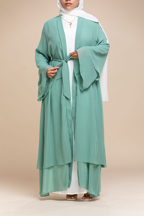 Layali Abaya - Mint