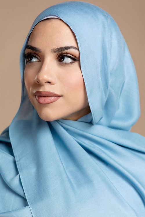 Air Essentials Modal Hijab - Sky
