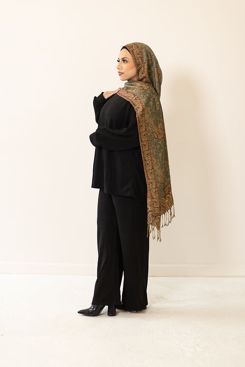 The Element Loungewear Set - Midnight Black