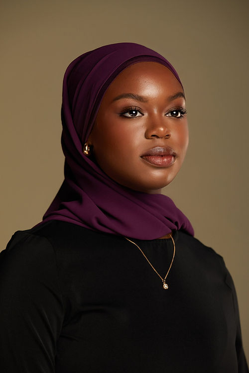 Cloud Chiffon Hijab - Amethyst