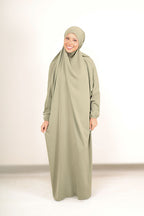 Madinah Prayer Dress - Olive