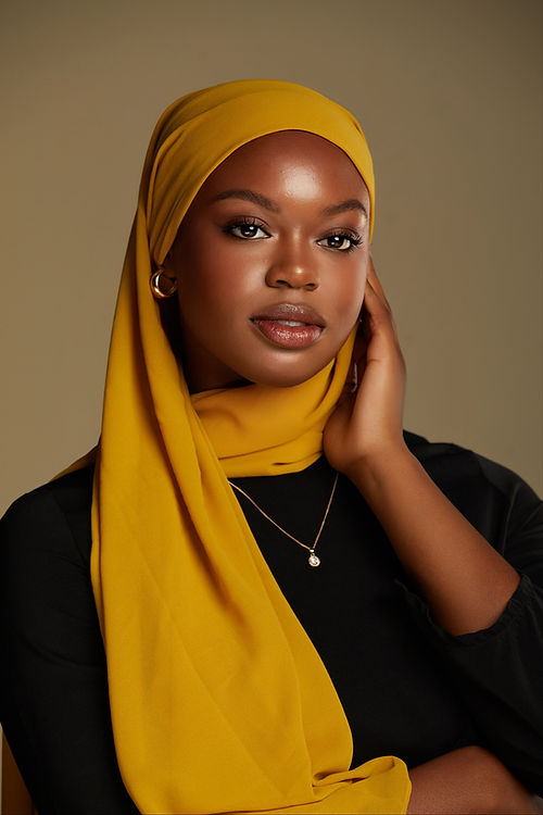 Cloud Chiffon Hijab - Marigold
