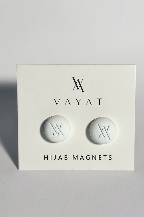 VAYAT Luxe Hijab Magnet Pins -Vanilla